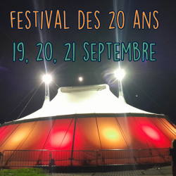 19, 20, 21 septembre : Les 20 Ans